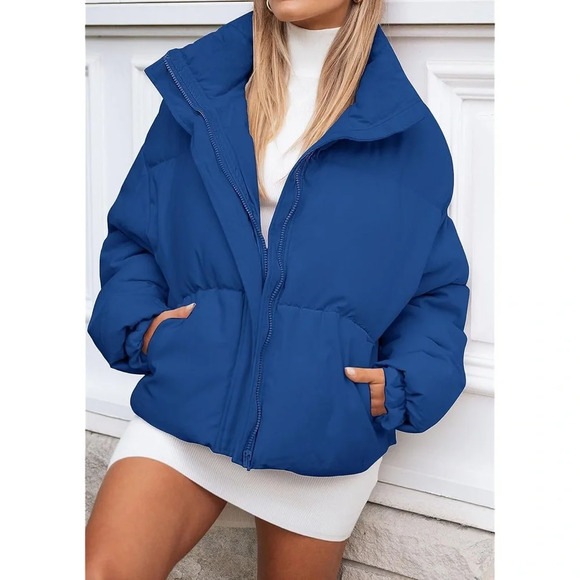 Women winter puffer jacket - Picture 6 of 9